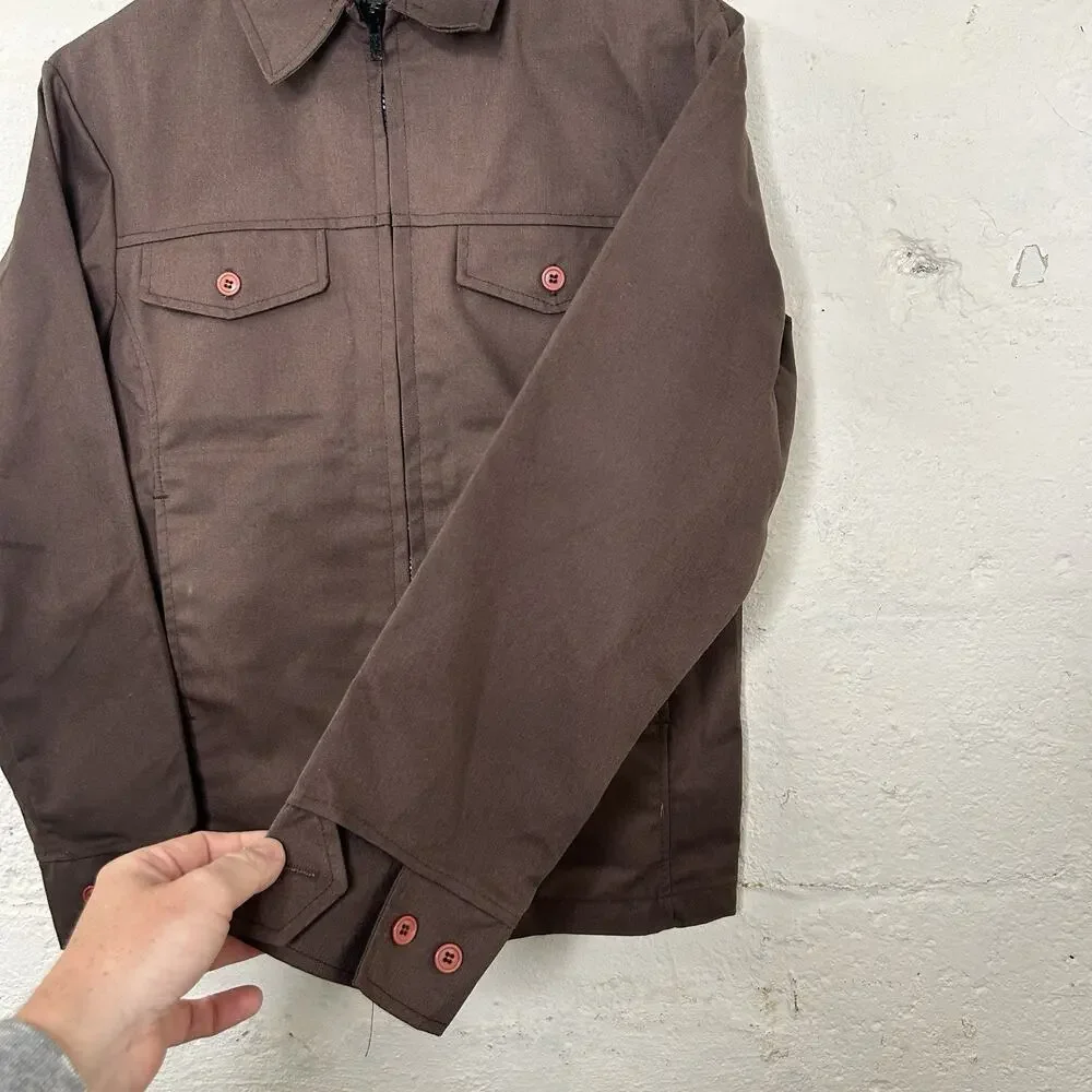 True Vintage 1960's Mardac Twill Work Jacket “Brown”